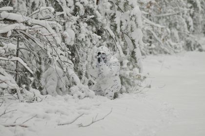 Indywidualny strój maskujący zimowy